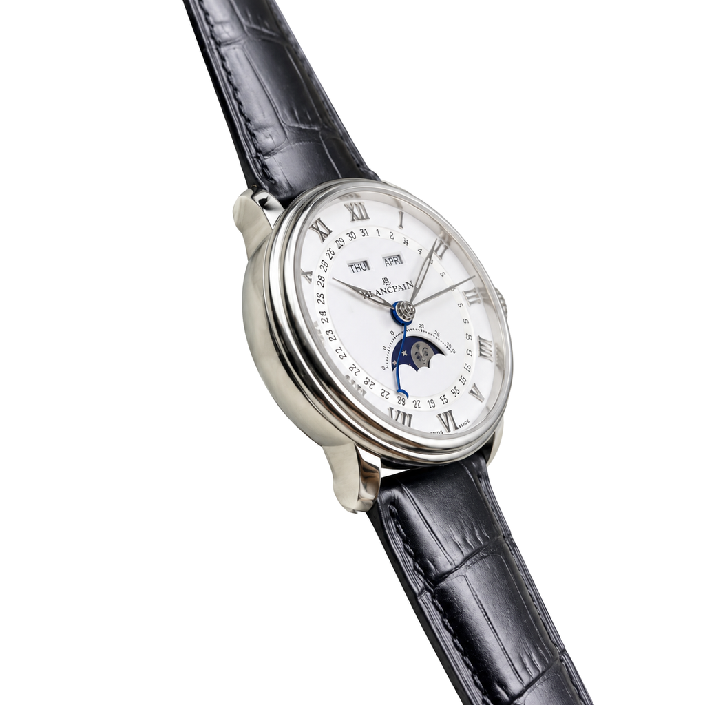 Blancpain Villeret Quantième Complet – Moonphase Complete Calendar Swiss Automatic Dress Watch