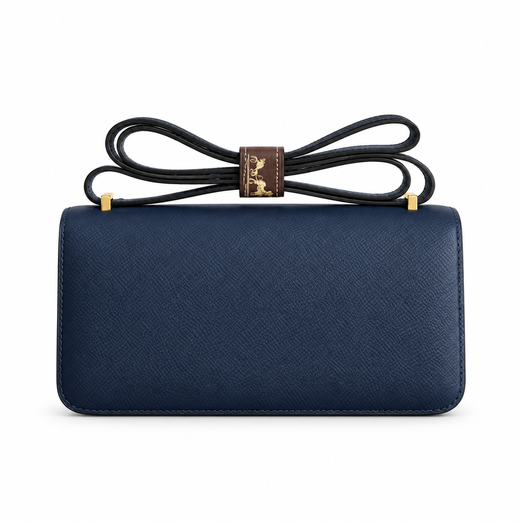 Hermès Lindy 26cm Crossbody Bag – Sapphire Blue | Luxury Leather Handbag