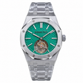 Audemars Piguet Royal Oak Tourbillon Green Dial Steel
