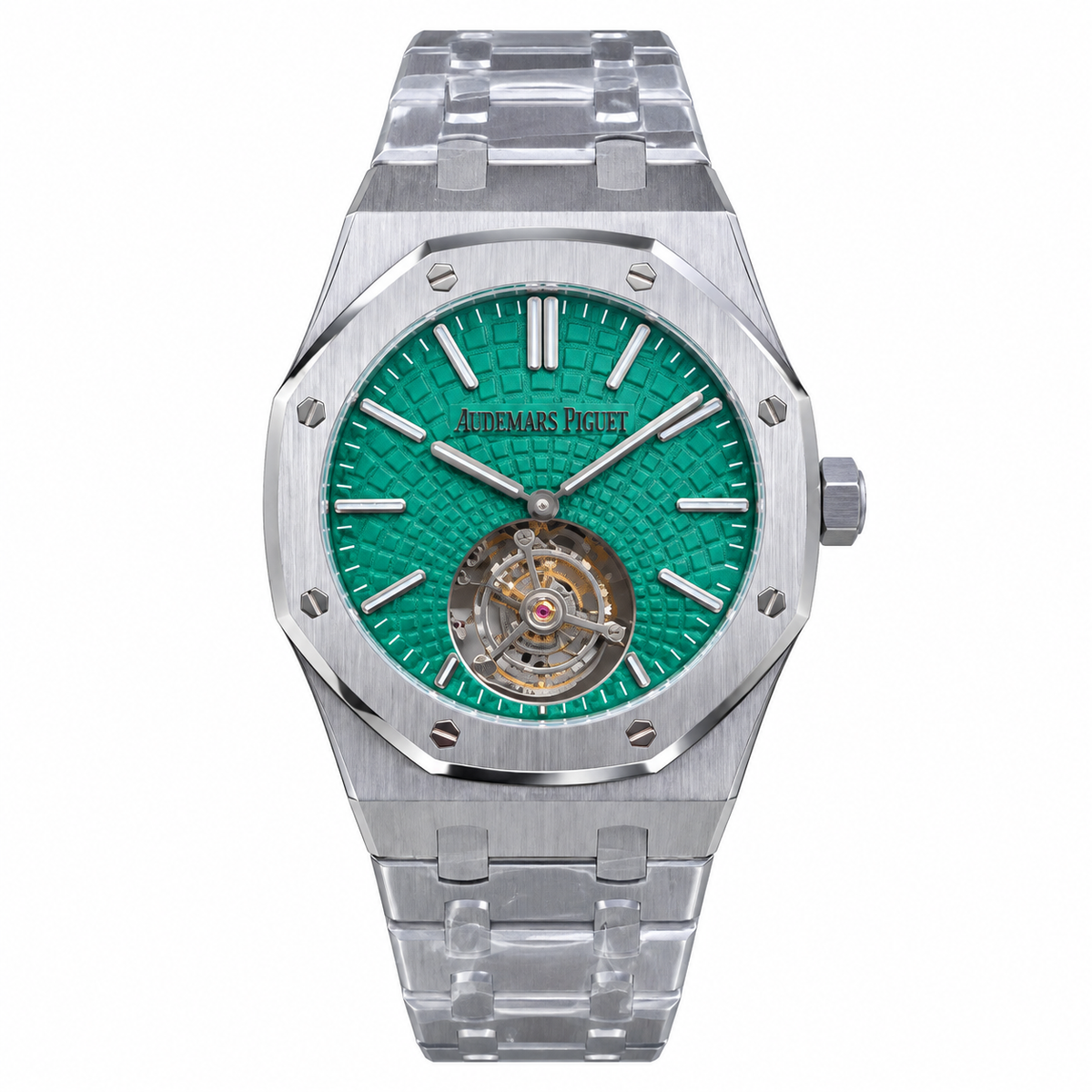 Audemars Piguet Royal Oak Tourbillon Green Dial Steel