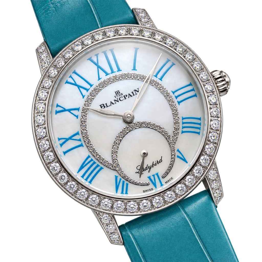 Blancpain Ladybird Diamond Bezel MOP Dial Ladies Watch