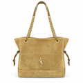 YSL Bea Tote Bag – Sand Suede