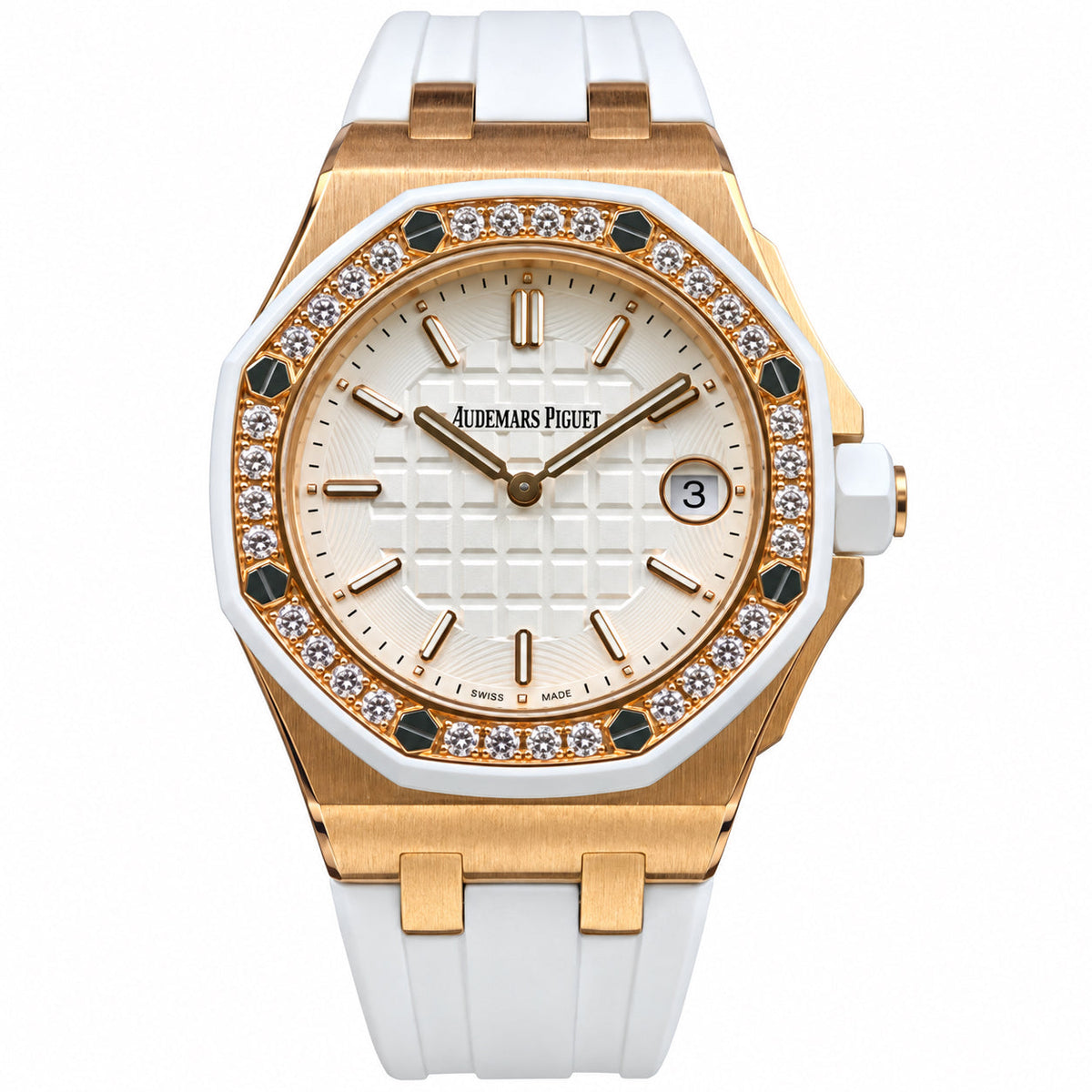 Audemars Piguet Royal Oak Offshore Ladies Rose Gold Diamond