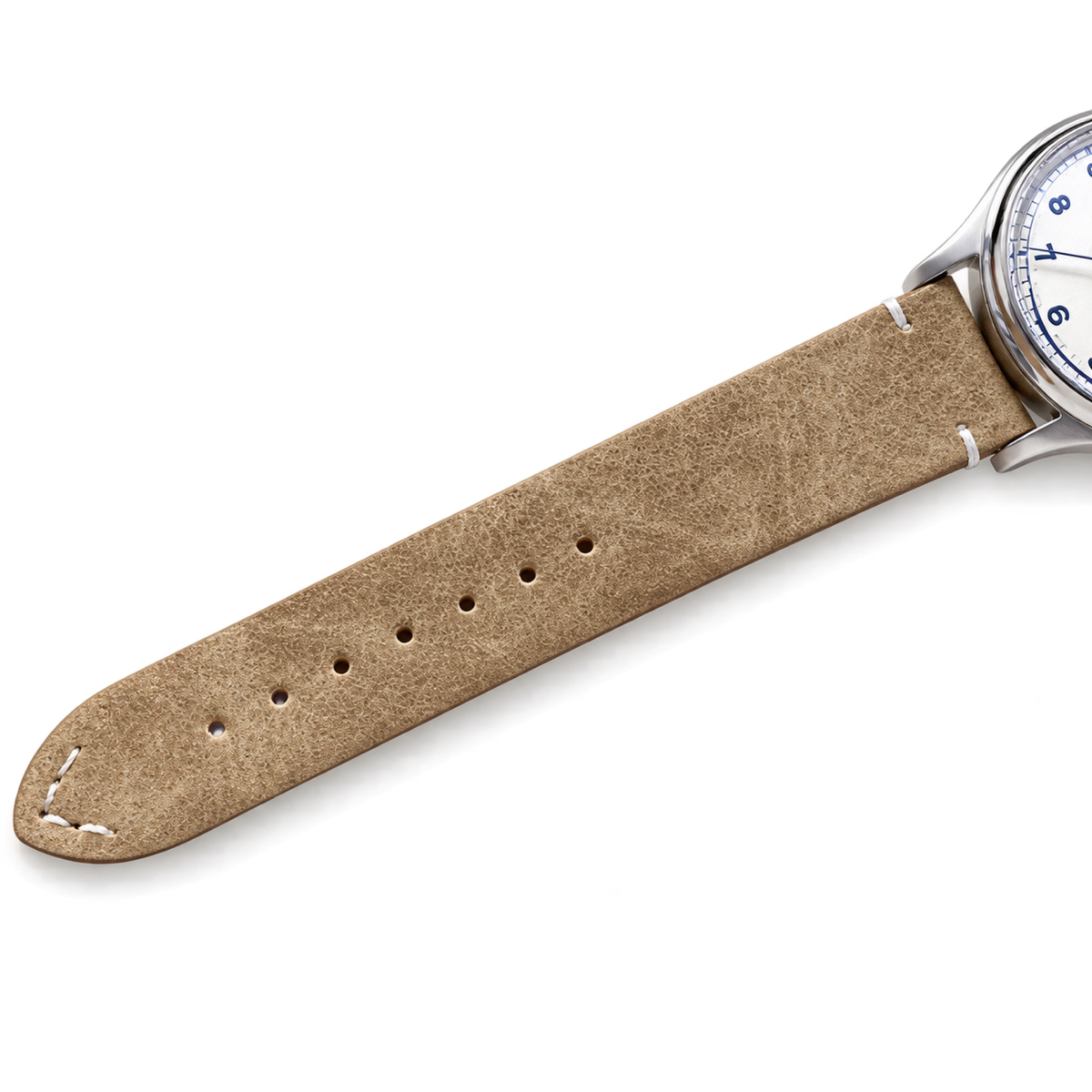 Longines Heritage Military Watch – Swiss Automatic, Ivory Speckled Dial & Sand Leather Strap