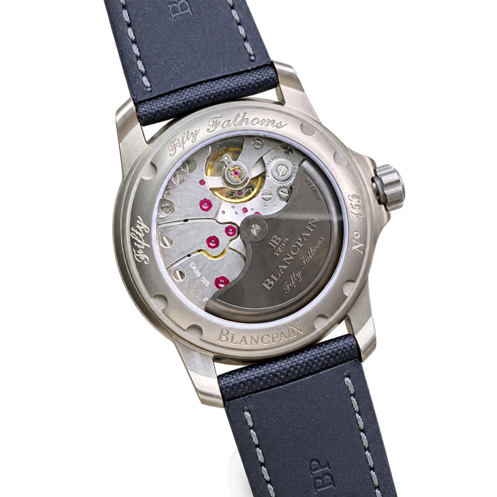 Blancpain Fifty Fathoms – Blue Dial Ceramic Bezel 300m Swiss Automatic Dive Watch