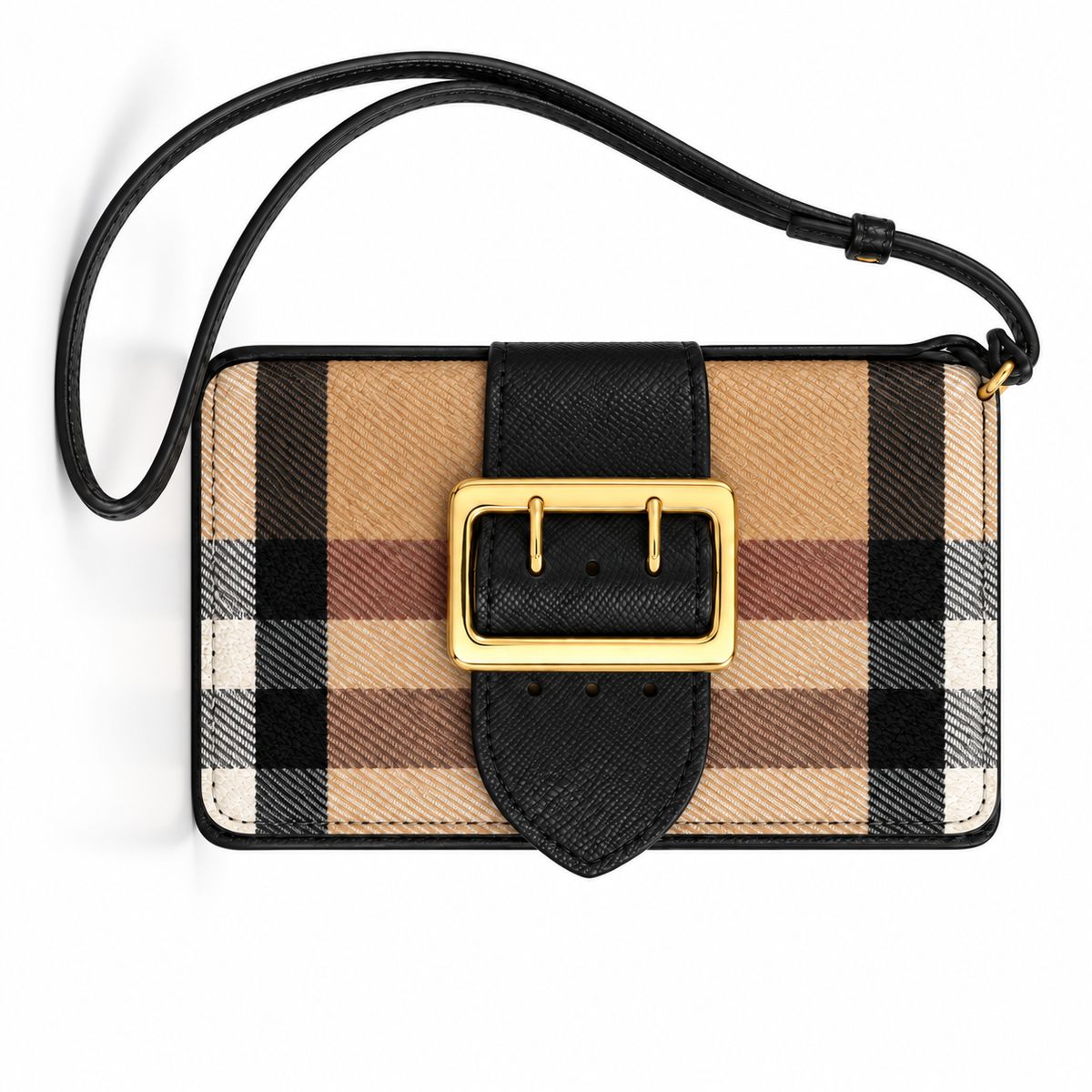 Burberry Heritage Check Crossbody Bag