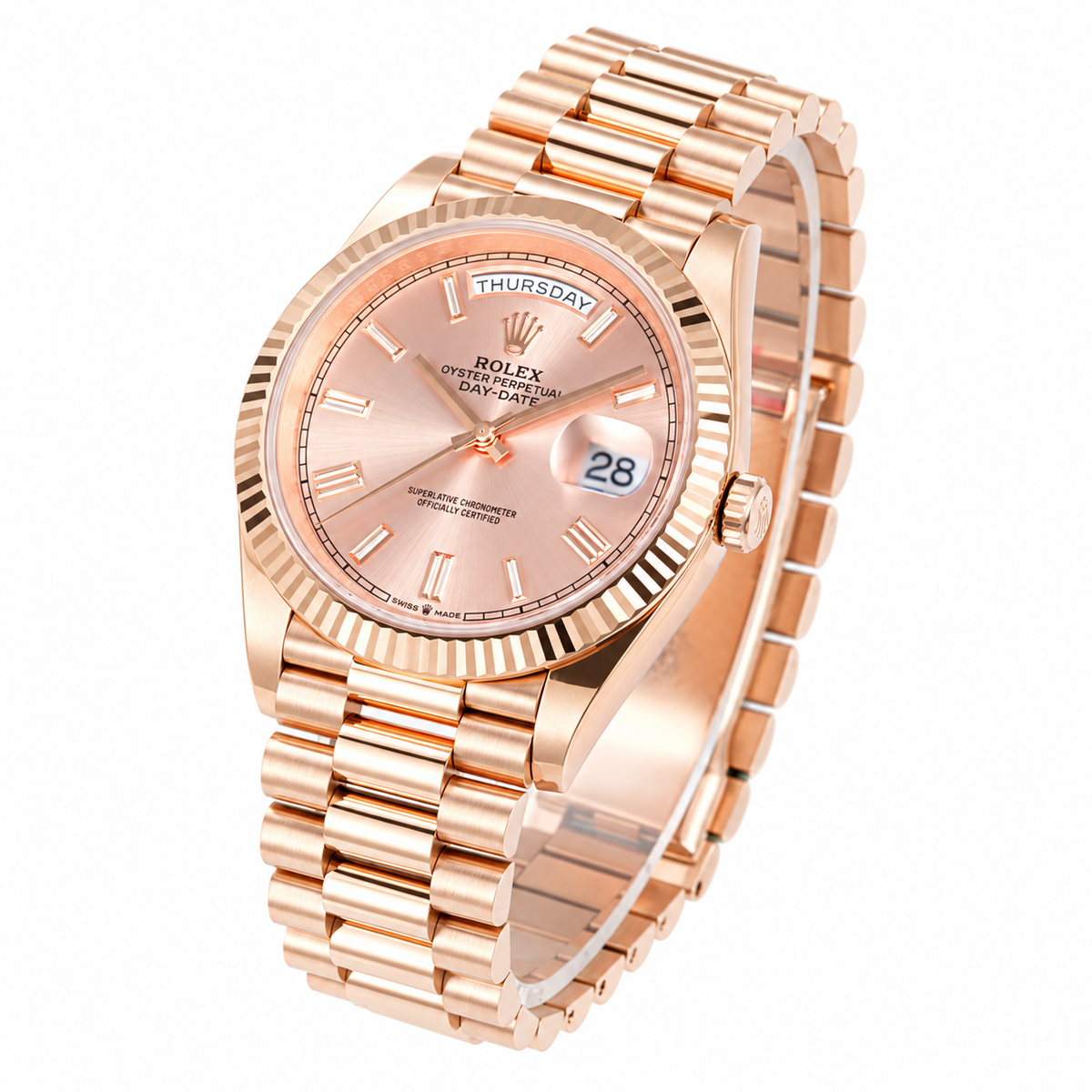 Rolex 40mm Precision Automatic Watch | Swiss-Made Luxury for Collectors